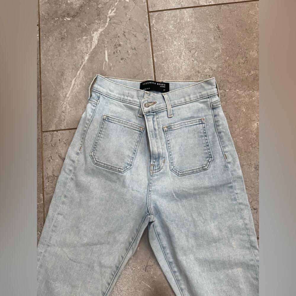Veronica Beard  High Rise Carly Kick Flare Jeans, size 27 - Picture 5 of 9